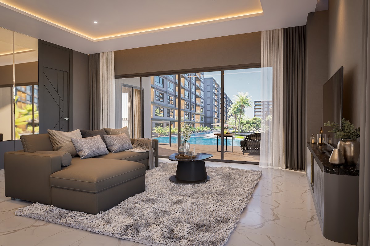 3-bedroom apartment, 76 m² in Zenith Pattaya 2 - photo 6