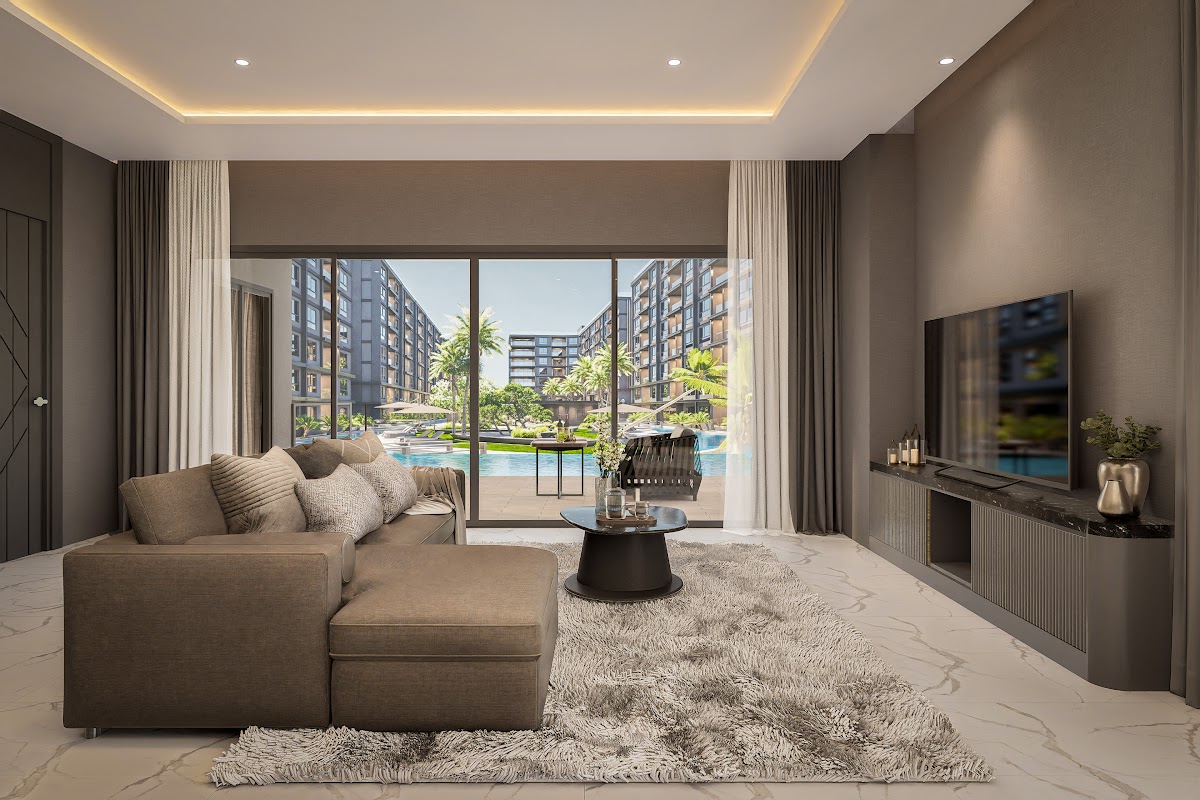 3-bedroom apartment, 76 m² in Zenith Pattaya 2 - photo 7
