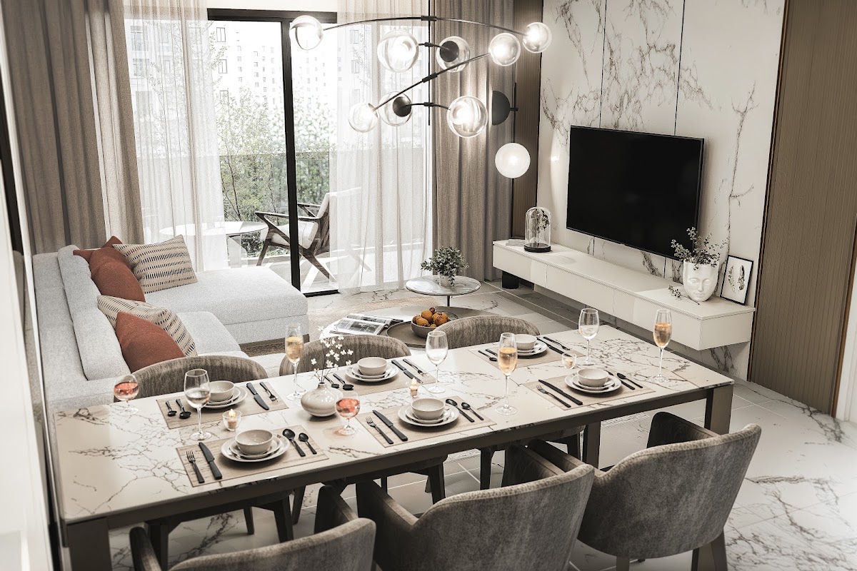 2-спальная квартира 57,9 м² в Avenue Boutique Condominium — фото 2