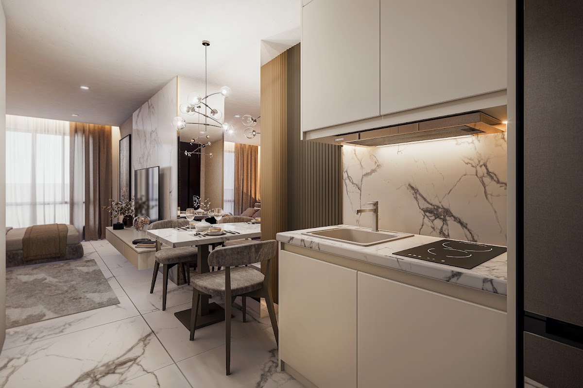 Студия 25,6 м² в Avenue Boutique Condominium — фото 2