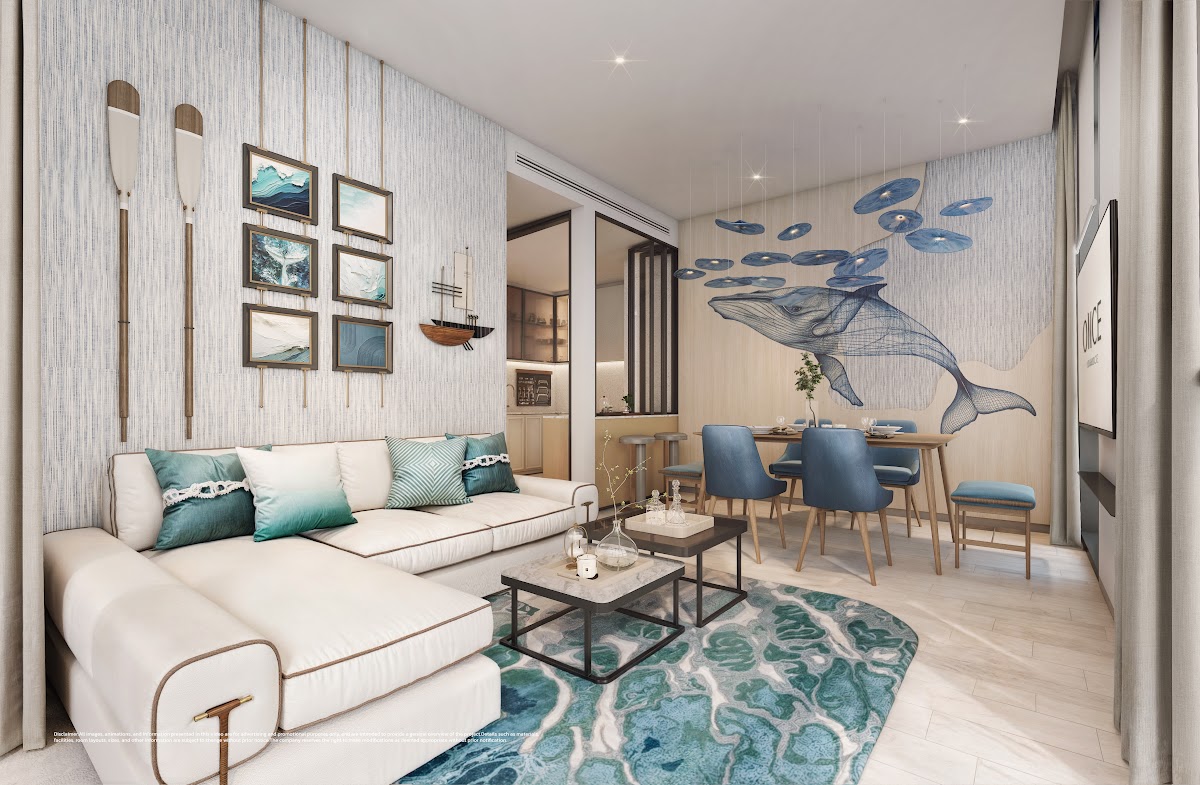 2-спальная квартира 88,11 м² в Once Wongamat — фото 2