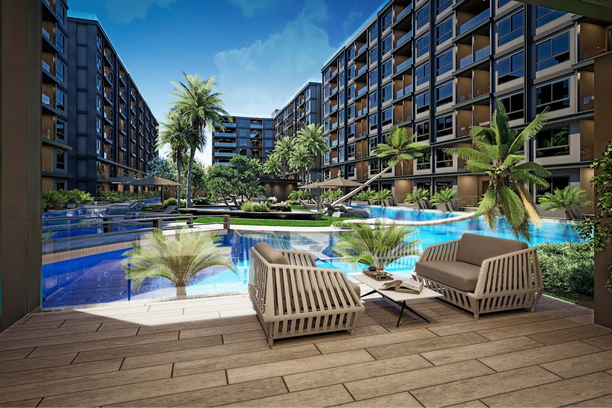 3-bedroom apartment, 76 m² in Zenith Pattaya 2 - photo 3