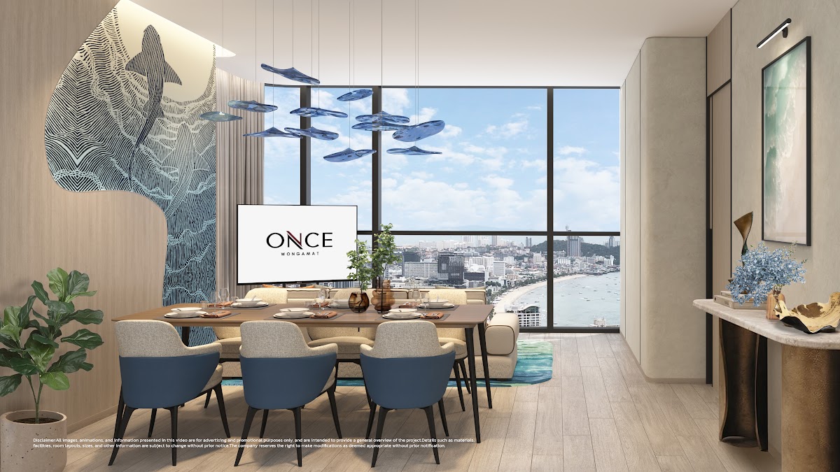 2-спальная квартира 88,11 м² в Once Wongamat — фото 4