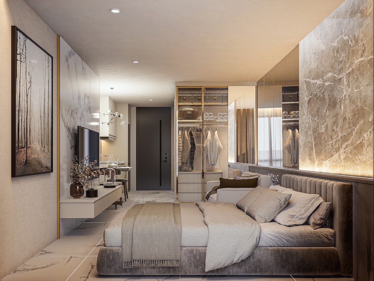 Студия 25,6 м² в Avenue Boutique Condominium — фото 3